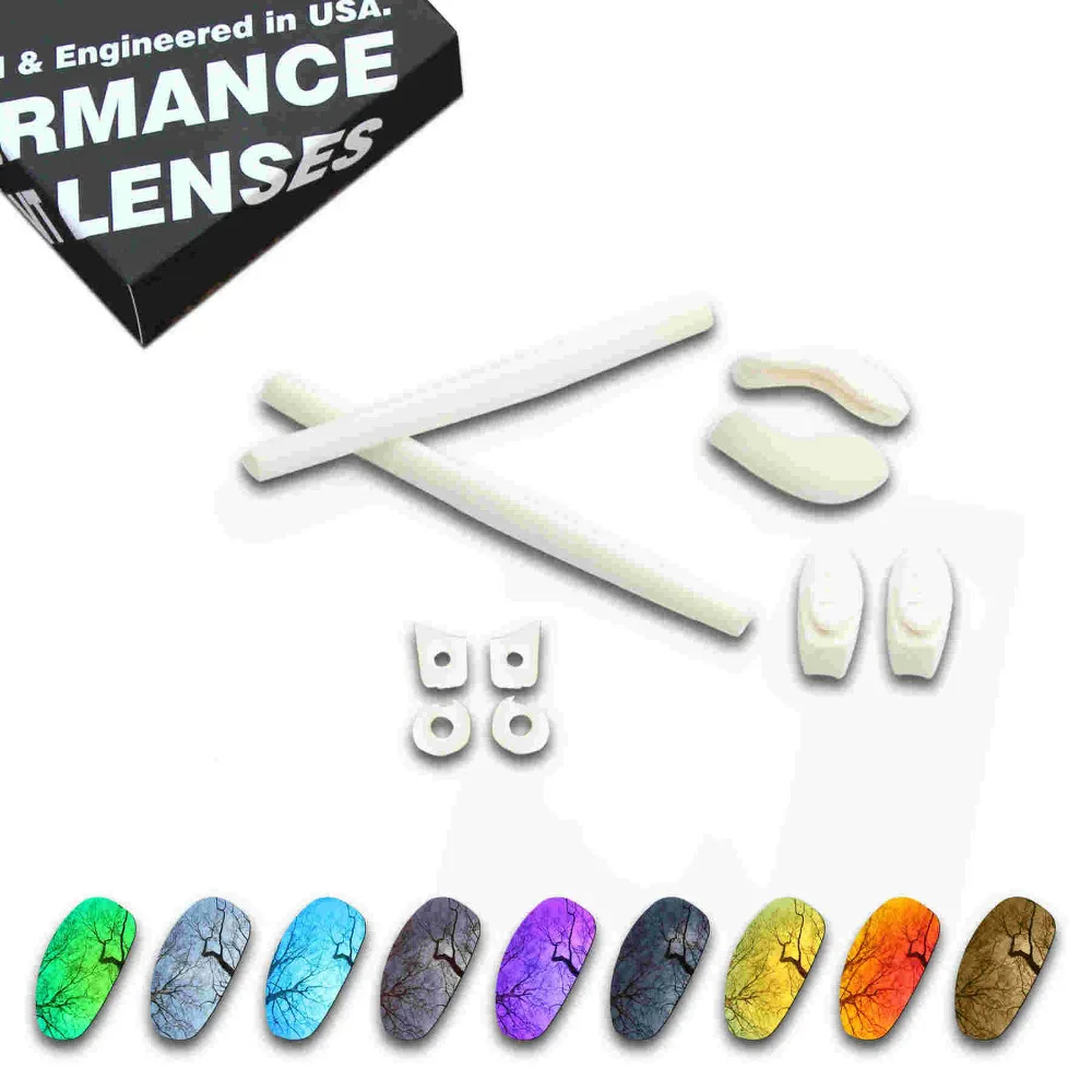 

ToughAsNails Resist Seawater Corrosion Polarized Replacement Lens&White Rubber Kit for Oakley juliet - Multiple Options