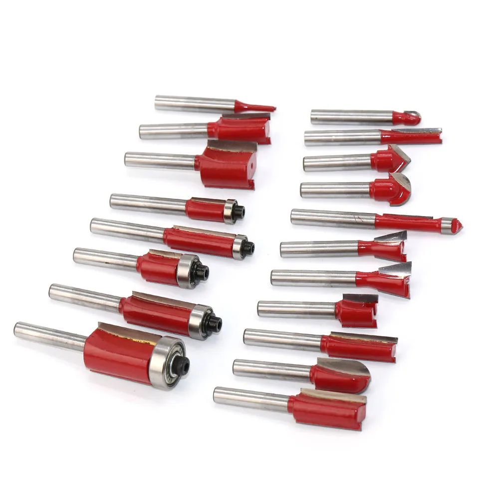 35PCS 6mm Shank Tungsten Carbide Router Bit Set