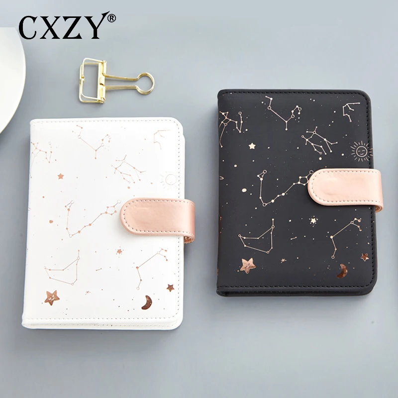 

2018 2019 Starry pattern Notebook paper Planner book sketchbook travel journal diary filofax bullet agenda sketch weekly Monthly