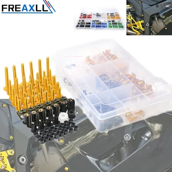 

Motorcycle Accessories CNC Aluminum Fairing Screw Bolt Windscreen Screw For Honda CRF450R CRF 450 R 2002-2016 CRF450X 2015-2016