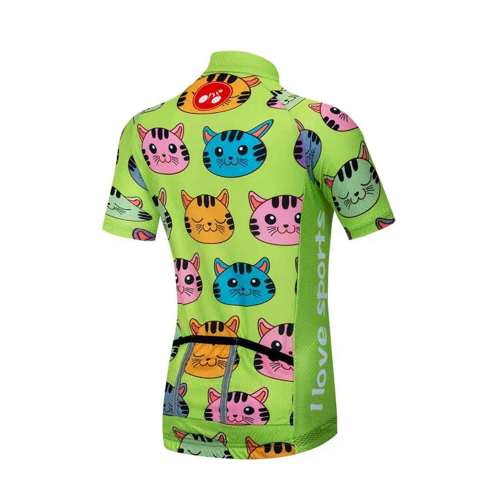 Детская летняя футболка с короткими рукавами для езды на велосипеде, Ropa Ciclismo, с рисунком, для мальчиков, велосипед для девочки, детская одежда для велоспорта