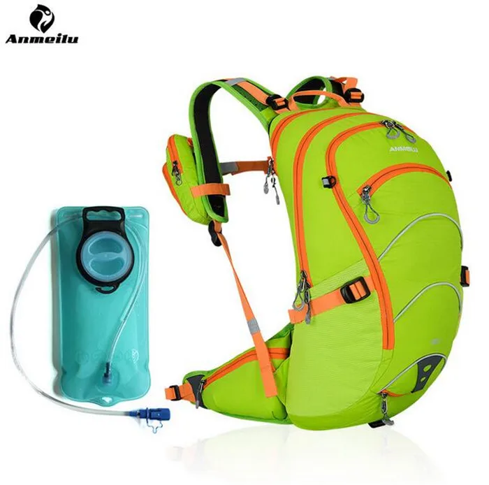 

ANMEILU MTB Bicycle Bags + 2L Water Bag Outdoor Sport Bike Bags Cycling Camping Hiking Bags Hydration Backpacks Camelback