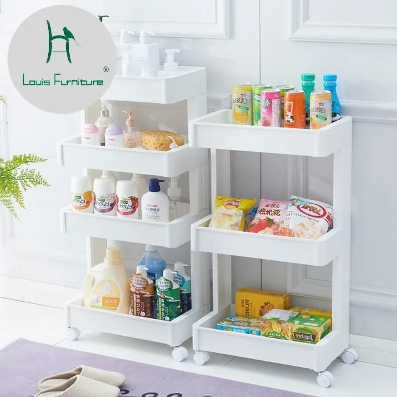 

Louis Fashion Pusher Kitchen Storage Rack Bathroom Bathroom Sink Bathroom Rack
