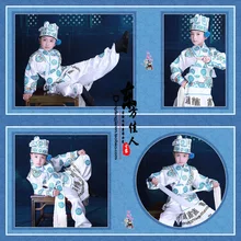 Костюм для маленького мальчика в стиле Сан-ча-Коу, костюм для оперы, мужской актер в оперы, костюм для косплея, костюм Hanfu