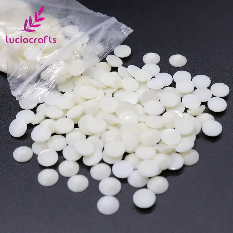 Lucia crafts 288 шт./лот 6 мм стразы с плоской задней стороной украшения сделай сам