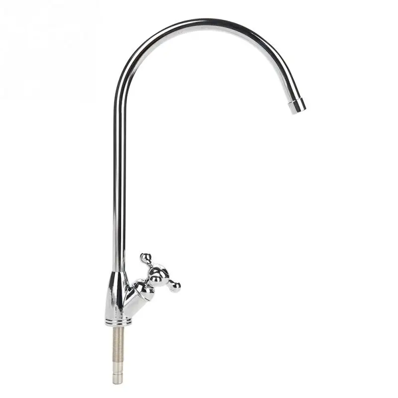 

3/8'' Single Handle Zinc Alloy Bathroom Faucet Tap Chrome Reverse Osmosis Drinking Water Filter Kitchen Sink Faucet Tap torneira