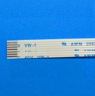 

100pcs Flexible Flat Cable FFC 7 PIN 1.0 mm pitch different ends Length 60 70 80 100 120 150 200 250 300 400 450 500 600 700mm