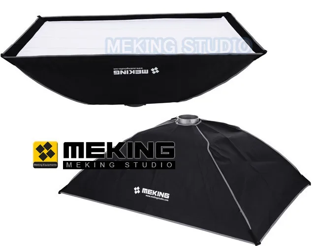 Софтбокс Meking 30 см x 90 см 1" x 36" Профессиональный складной светильник Snoot Flash Beam Pad тканевый для Canon EOS Nikon camera Flash