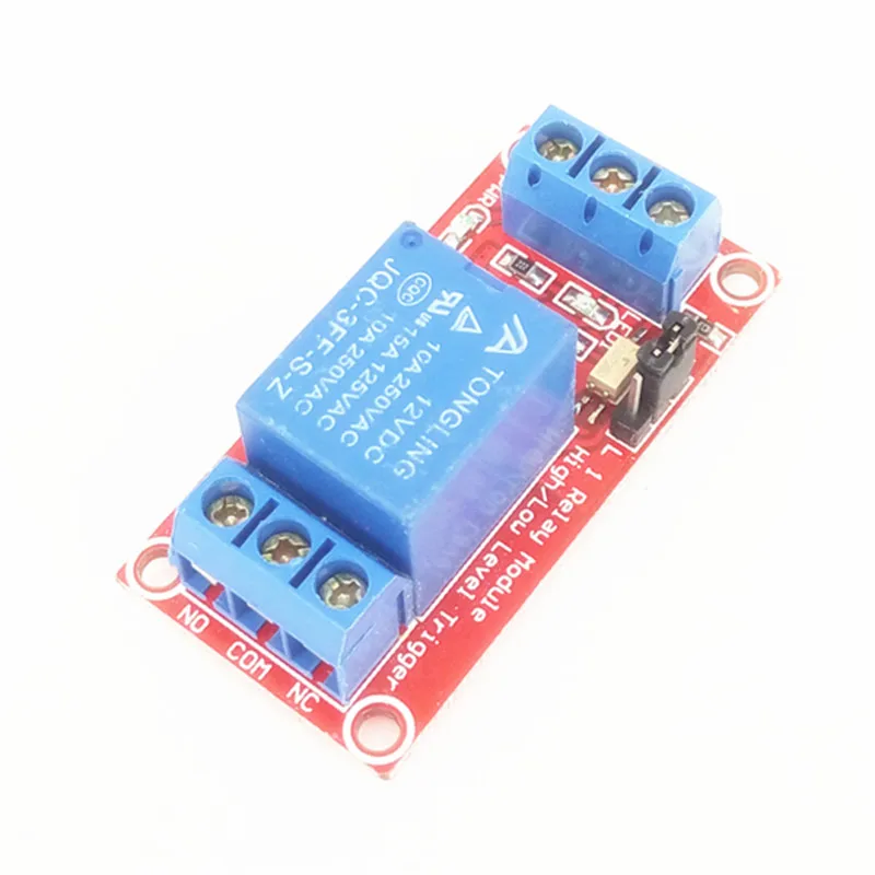 1 channel 12V Relay module ptocoupler isolation support high and low level trigger 1-channel relay expansion board For arduino