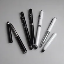 4 в 1 стилус сенсорный гель чернил лазерный указатель светодиодный свет емкостные Ручки для iPhone samsung экран 200 шт/партия