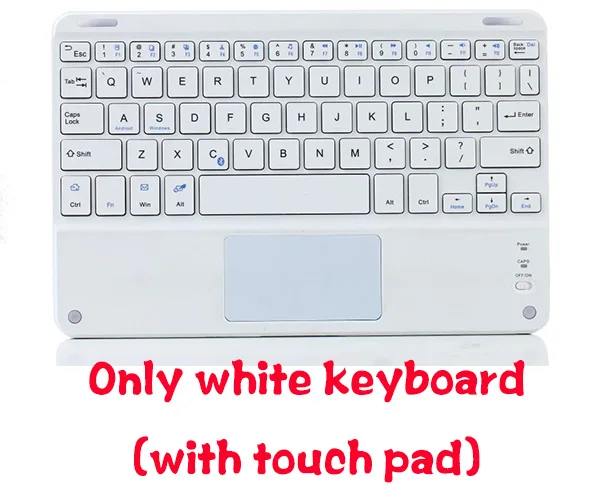 Универсальный беспроводной Bluetooth чехол-клавиатура для Onda V10 Pro 10," планшета, защитный чехол-клавиатура для Onda V10 Pro с 4 подарками - Цвет: Option 18