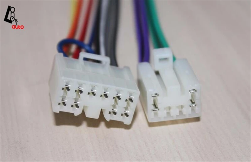 

car styling Radio Wiring Harness for Toyota Power/4 Speaker Connector