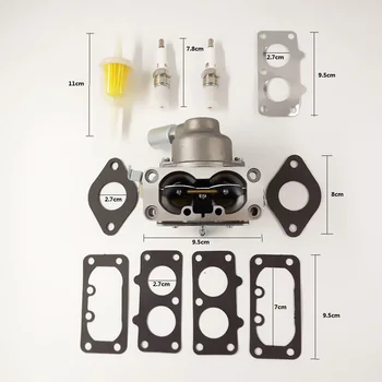 

Carburetor for Briggs & Stratton for Suzuki Samurai with Back Fire Solenoid 20 21/23/24/ 25Hp V Twin Engines Briggs Stratton Hot