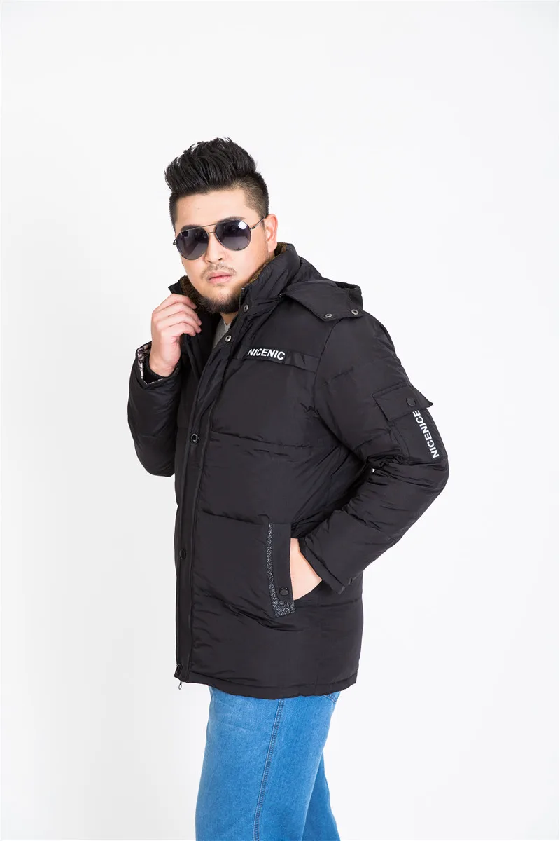Новое поступление мужской пуховик модная куртка 10XL, обхват груди 170 см, теплый зимний капюшон, очень большой размер, XL-10XL11XL12XL13XL