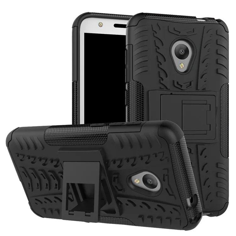 Dual Layer TPU & Hard PC Back Hybrid Armor Case With