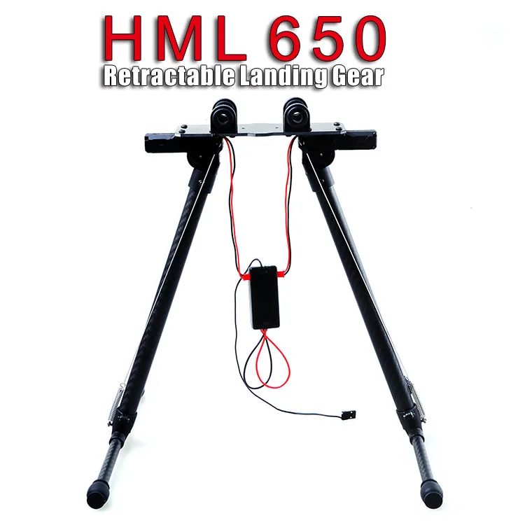 

F09270 HML 650 Carbon Quick Install Retractable Folding Landing Gear Skid Tripod DIY Tarot 650 680PRO HMF S550 FPV Drone FPV
