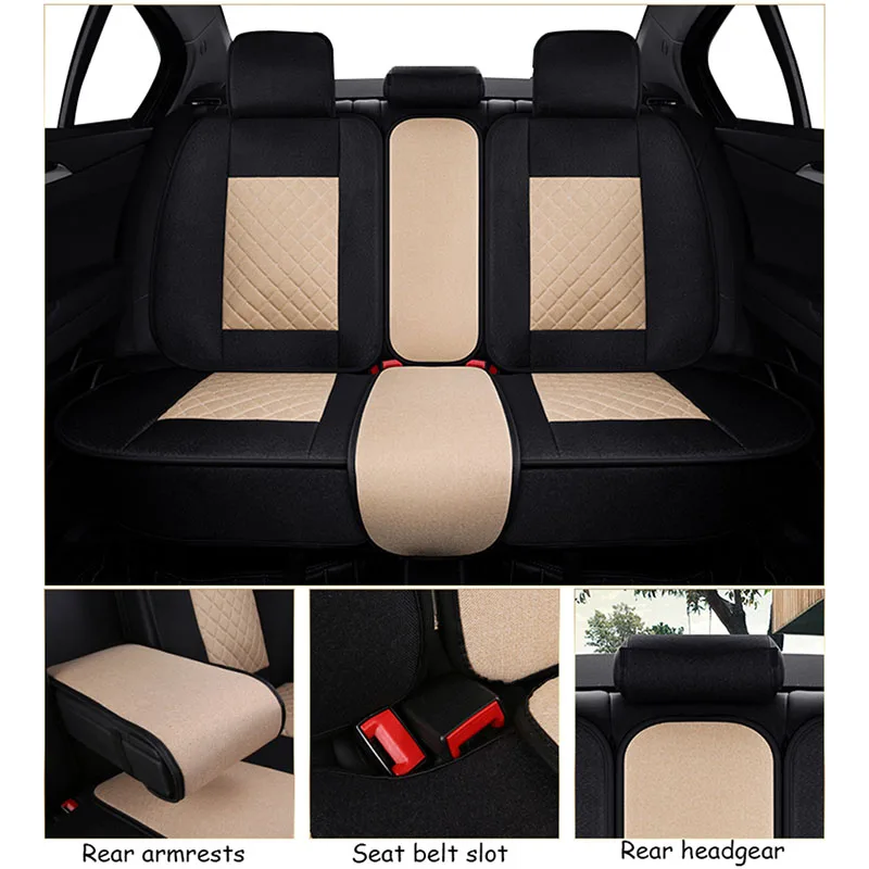 Чехол на переднее и заднее сиденье для CITROEN DS4 DS5 DS6 Triumph C2 C3 C4 C5 C6 C4L Picasso aircross кактус
