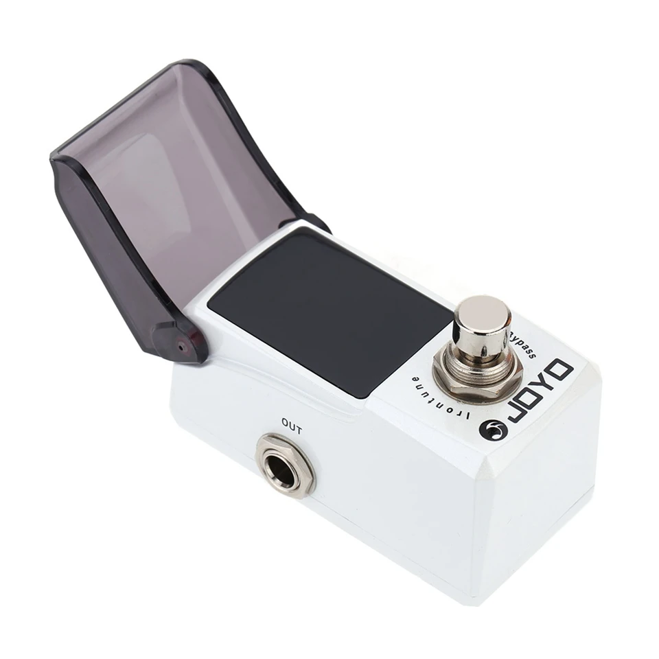 JOYO Irontune Pedal Tuner Electric Bass Guitar Effect Pedal with Knob