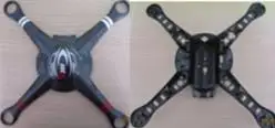 Wltoys Professional Drones Multicopter XK X380 FPV Spare parts Body shell X380-001 X380-002