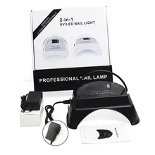 Автоматическая, для нанесения лака на ногти сушилка светодиодный светильник УФ лампа для сушки ногтей гель лак УФ СТРОИТЕЛЬ домашний лак для ногтей Инструменты Черный