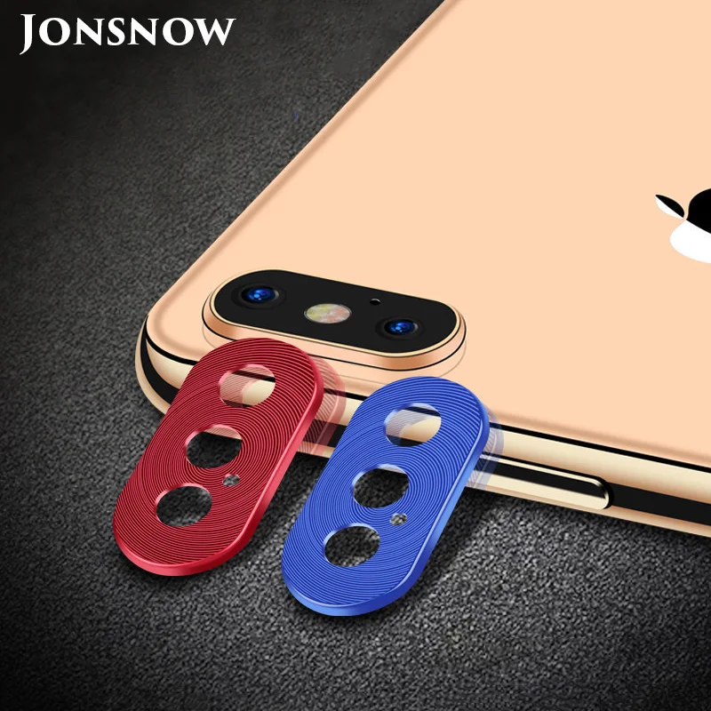 KIPX1118_1_Metal Camera Lens Protector for iPhone X XS XR XS Max 360 Full Protection Anti-scratch Camera Protective Cover
