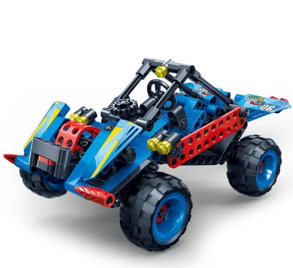 

6957 200pcs Vehicle Constructor Model Kit Blocks Compatible sluban Bricks Toys for Boys Girls Children Modeling