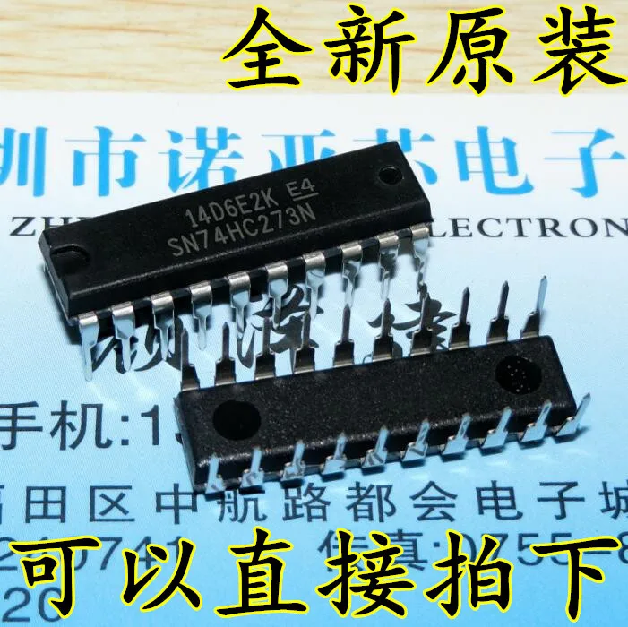 100 шт. SN74HC273N DIP-20 74HC273 SN74HC273 Новый и оригинальный IC | Электроника