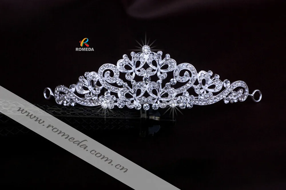 

Бесплатная доставка Высокое качество роскошная свадебная диадема из кристаллов короны ручной работы Тиара для Свадебные аксессуары для волос