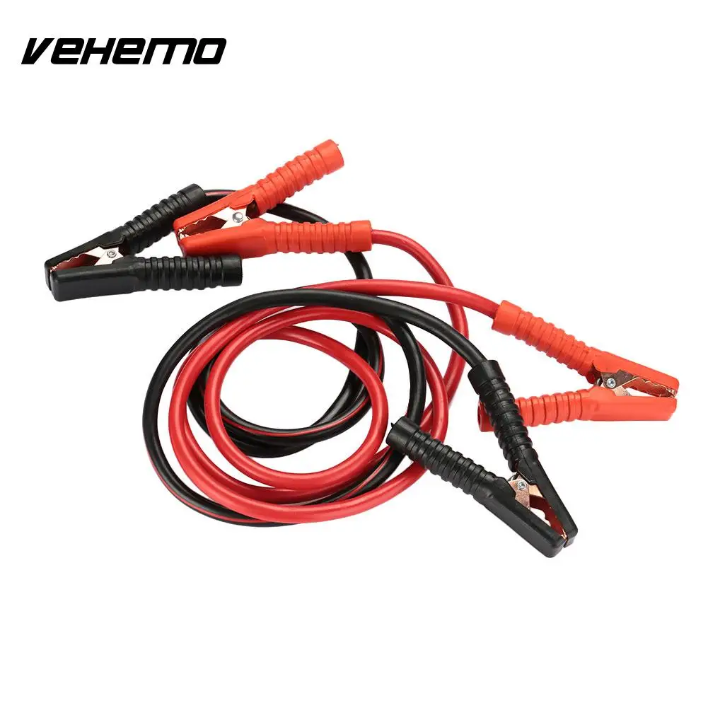 Vehemo 1000AMP con Cable de refuerzo de Clip Cable de batería de coche línea de alimentación de plomo de arranque de coche de salto de alambre duro de uso de automóvil Vehemo 1000AMP con Cable de refuerzo de Clip Cable de batería de coche línea de alimentación de plomo de arranque de coche de salto de alambre duro de uso de automóvil
