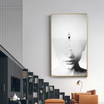 

Modern Abstract Posters And Prints Wall Art Canvas Painting Dream Journey Wall Art Pictures For Living Room Nordic Decoration
