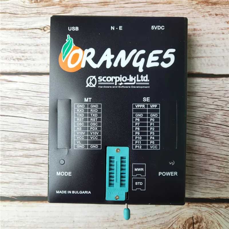 Orange5 программатор OEM orange5 с полным адаптером высокого качества оранжевый