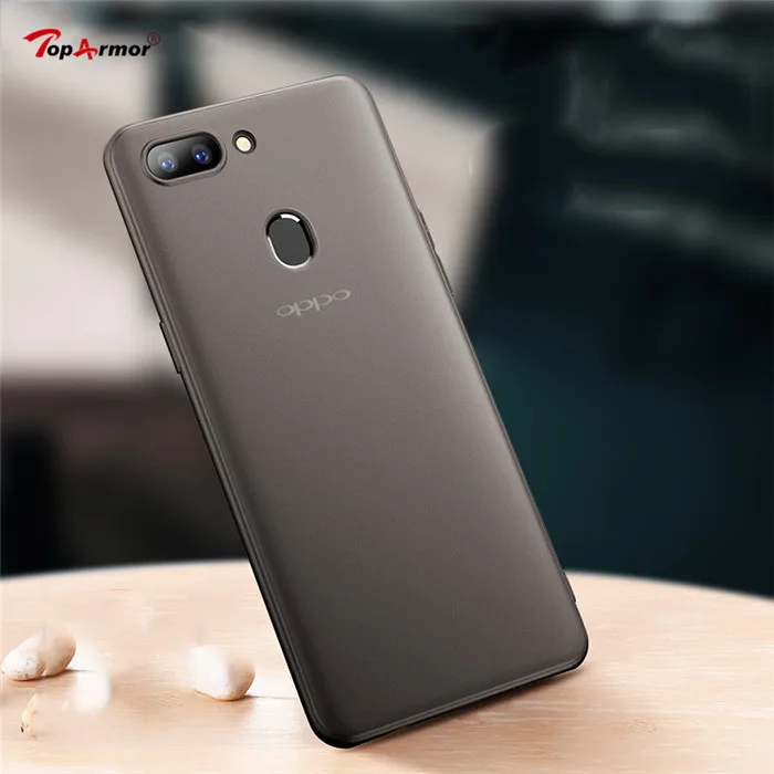 Матовый Мягкий ТПУ силиконовый матовый чехол для Oppo F3 F9 Pro A7x R9 R9S R11 R11S Plus R15 R17 Realme 1 2