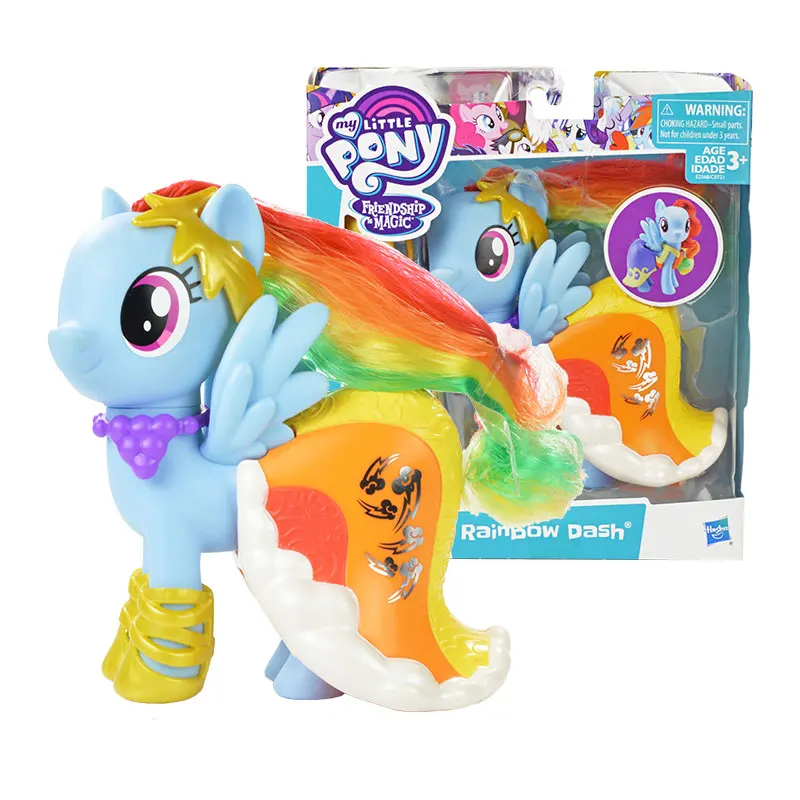 My Little Pony модная игрушка, Сумеречная искорка, Флаттершай, платье, кукла, фигурка, куклы, детская принцесса, подарок, игрушка - Цвет: E2568