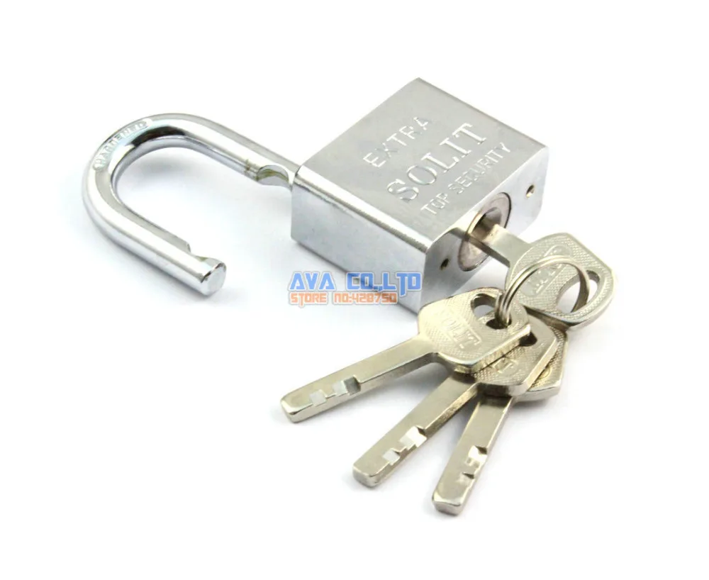 padlock with 4 keys