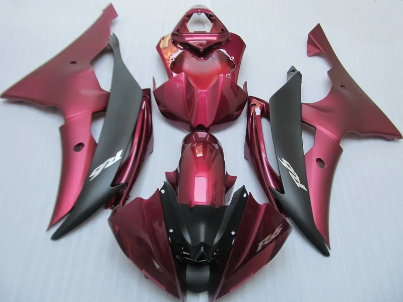 

Injection Mold Fairing kit for YZFR6 08 09 10 11 12 YZF R6 2008 2009 2010 2012 YZF600 pink Fairings bodywork+gifts YG21