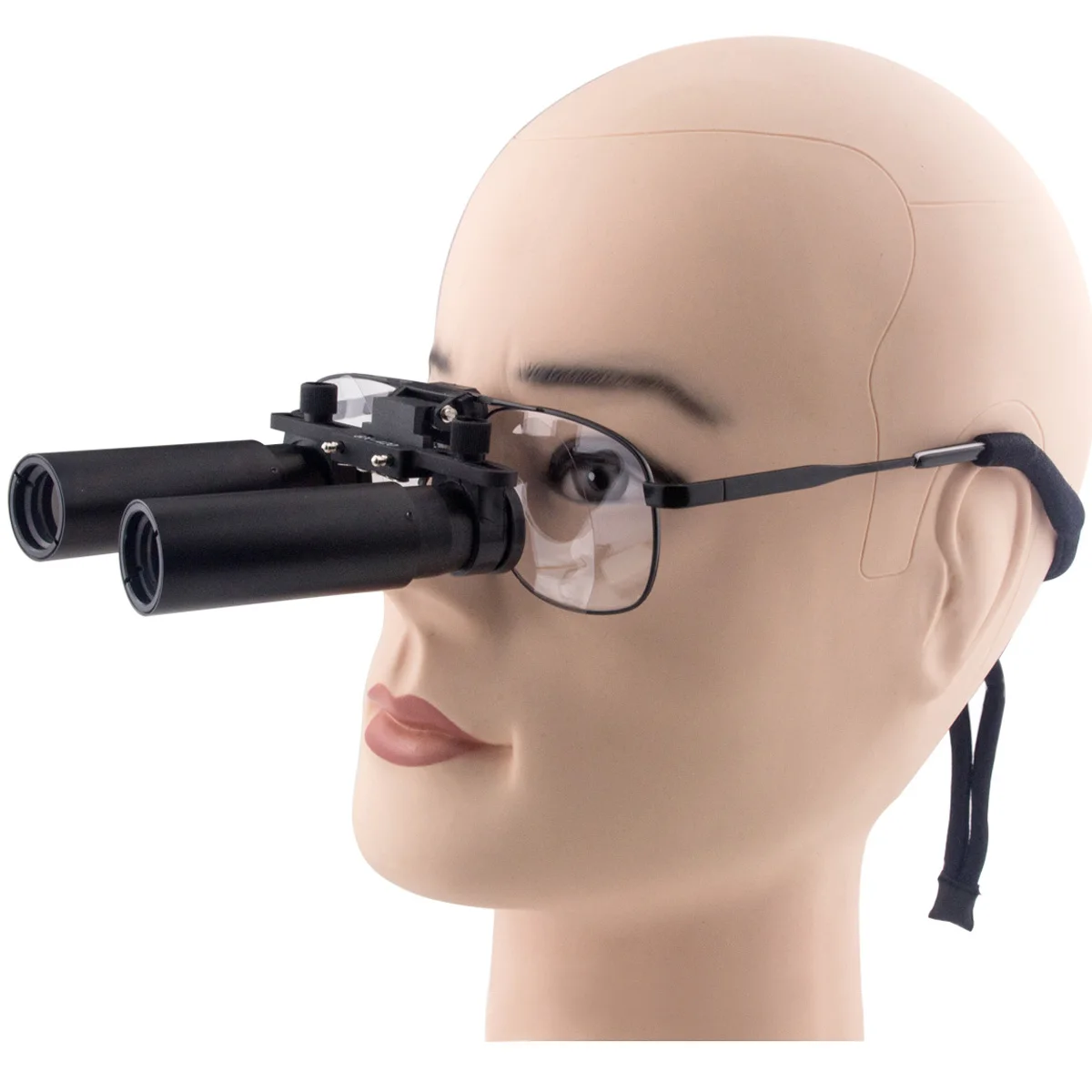 8.0X Magnifier 420mm Working Distance Dental Loupes Metal Frame