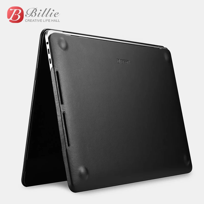 Тонкий Премиум чехол из искусственной кожи для ноутбука Macbook Pro 15 дюймов Новый 2017