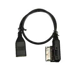 Dewtreetali высокое качество автомобиля кабель Музыка Интерфейс ами MMI в USB Кабель-адаптер для Audi A3 A4 A5 A6 A8 Q5 q7 Q8 VW стайлинга автомобилей