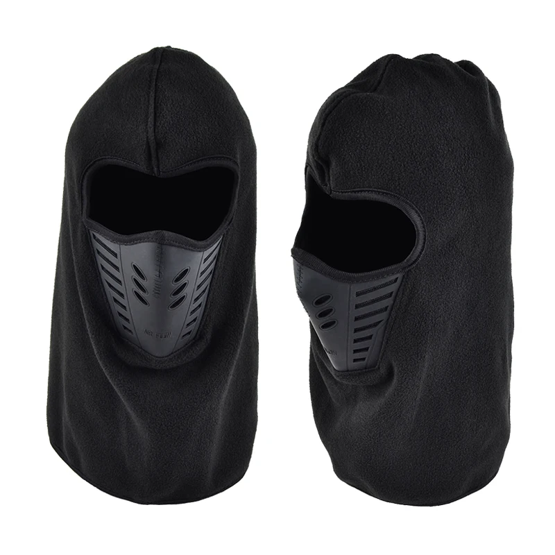 H2CNC Thermal Fleece Neck Warm Balaclava Skin Full Face Mask Cap Protector For Adult Motorcycle Riding Cyclelist Outdoors Sport