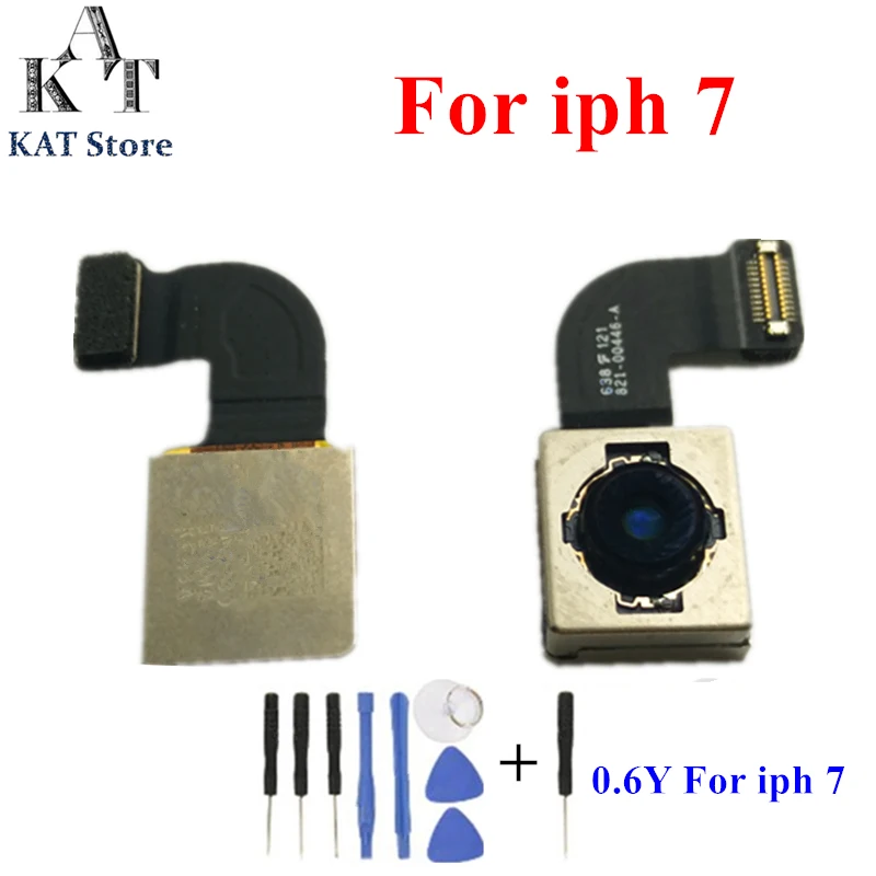 

1 PCS High Quality Back Rear Camera for 7 7G 4.7 inch Big Camera Module Flex Cable Ribbon Replacement Repair Part