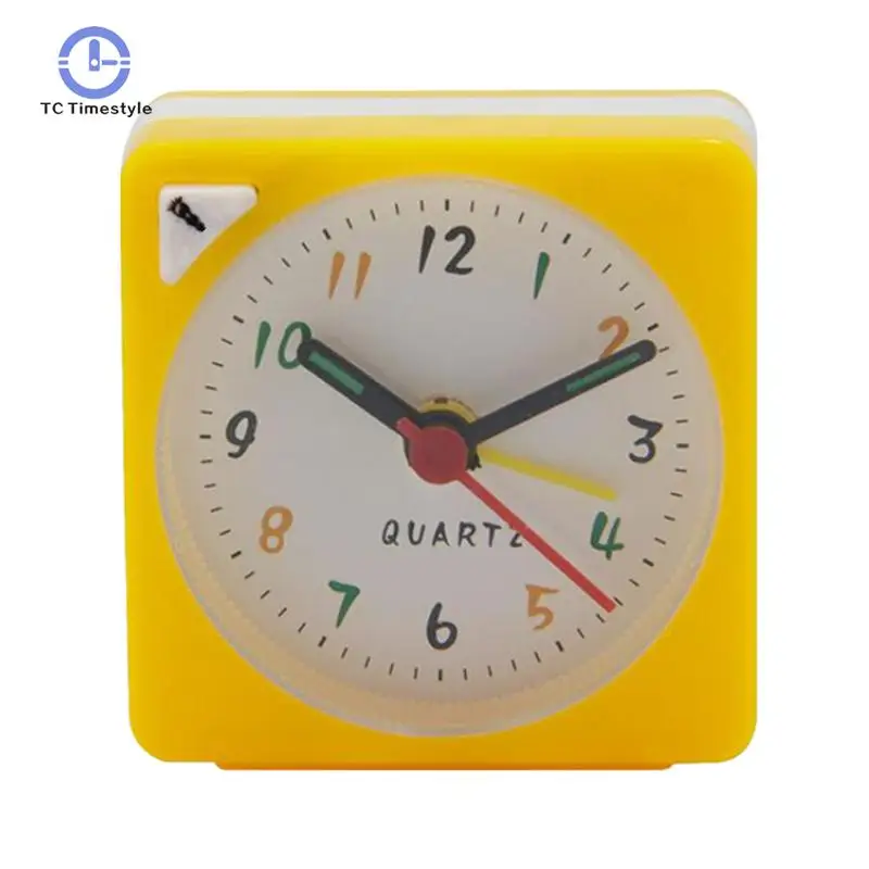 Mini Travel Alarm Clock Analogue Quartz Battery Operated With Snooze LED Light Trip Bed Compact Alarm Clocks Mini Travel Alarm Clock Analogue Quartz Battery Operated With Snooze LED Light Trip Bed Compact Alarm Clocks