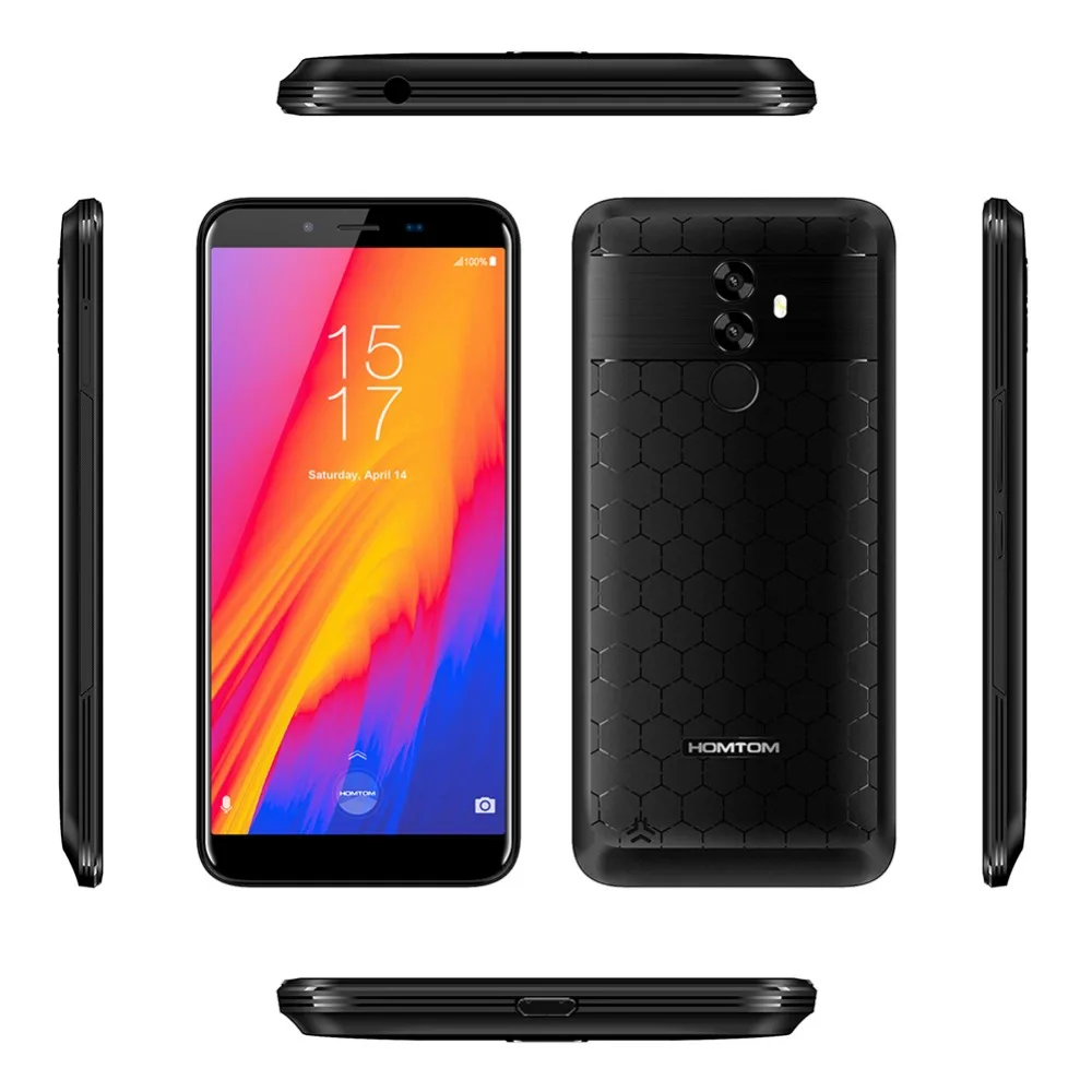 HOMTOM S99 Face ID 6200 mAh 4 GB 64 смартфон 5 дюймовый ободок менее 21 + 2 Мп двойной камеры