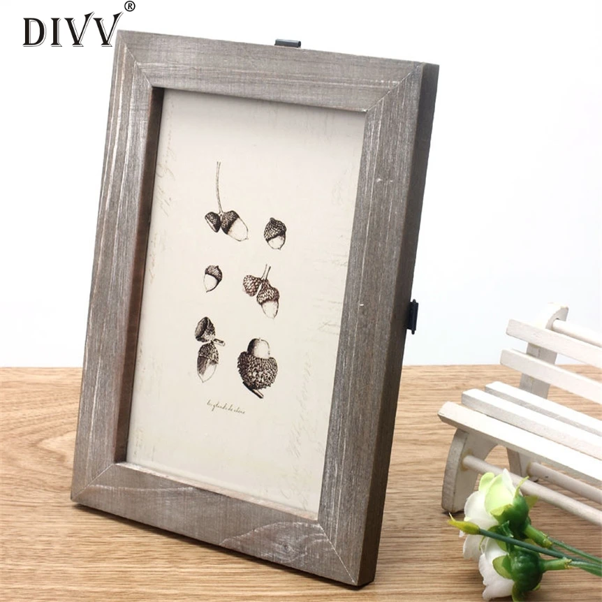 Buy Cheap lovely pet Vintage Photo Frame Home Decor Wooden Wedding