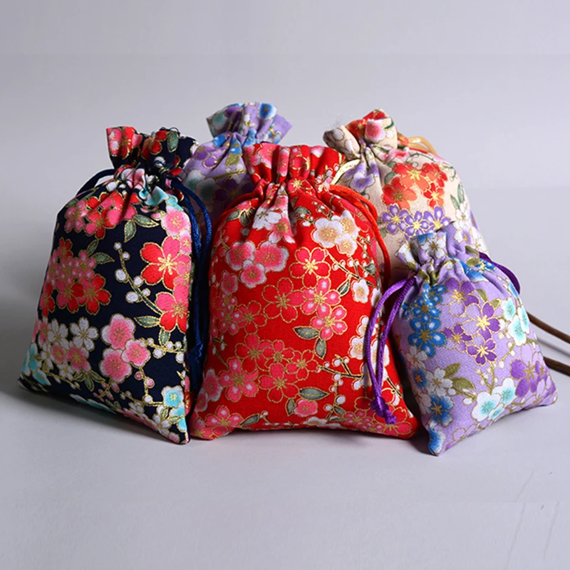 Шелковые сумки с кулиской подарочные сумки 4 цвета хлопок белье мешочек для ювелирных изделий для свадьбы мешок для конфет на вечеринку и DIY ремесло сумка для хранения
