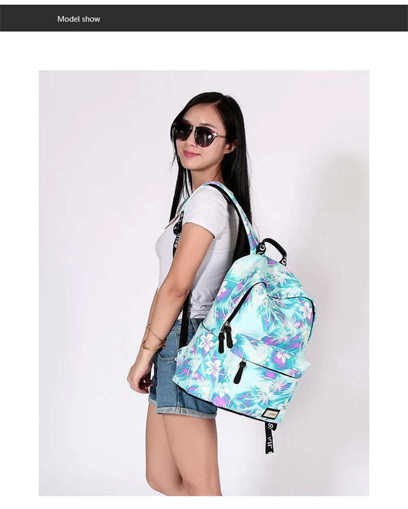 Школьный рюкзак с принтом для девочек-подростков Mochila Feminina, женские рюкзаки, водонепроницаемый повседневный рюкзак для ноутбука, женский рюкзак