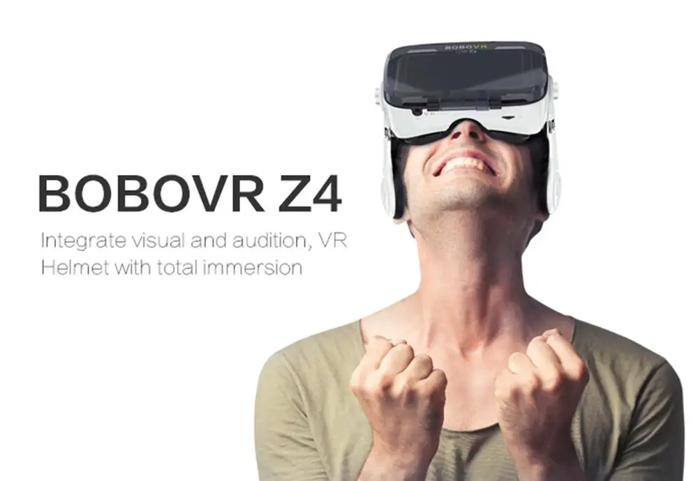 VR очки BOBOVR Z4 3D очки Mini VR BOX 2,0 Очки виртуальной реальности Google Cardboard BOBO VR гарнитура для смартфонов 4,3-6,0