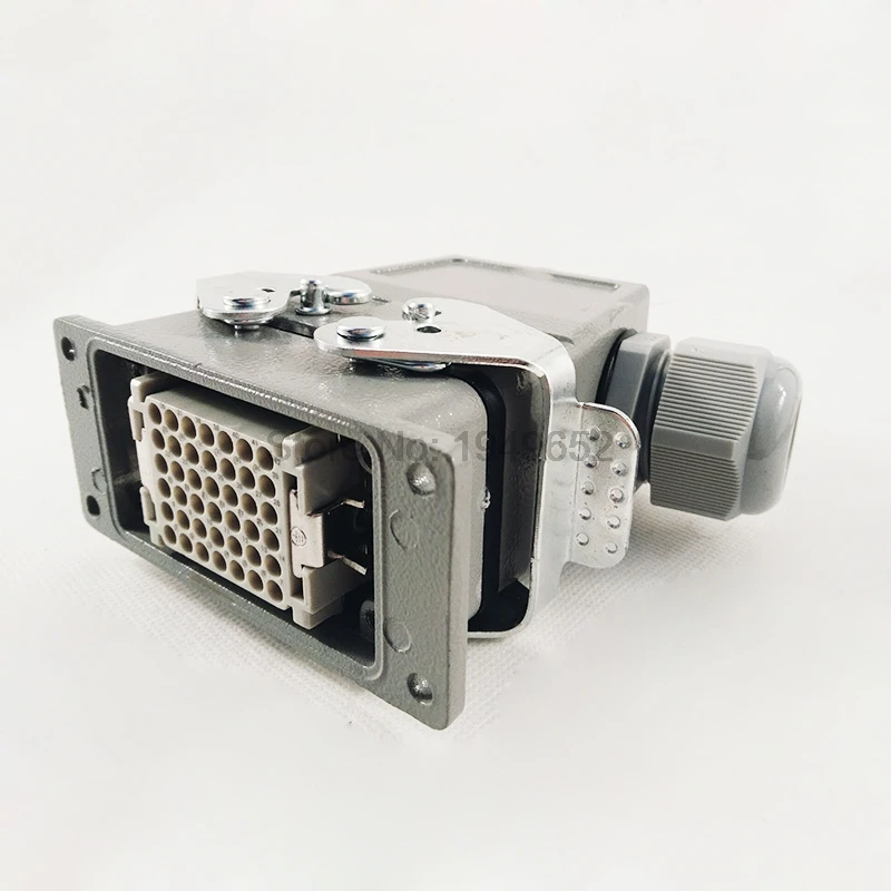 Conectores de alta resistencia HDD-042-1 F/M 42pin 10A enchufe de conector de aviación rectangular 