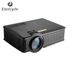 1000 люмен Full HD LED Проектор Для Домашнего Кинотеатра 800×480 P LCD USB SD HDMI AV VGA Интерфейс Proyector проектор