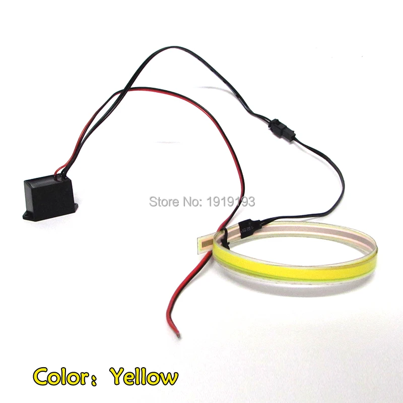 

6 Color Optional 60*0.4CM with 12V Converter EL Wire Rope LED Strip Stage Design Grand Event Car Party DIY Glowing Festival Dec