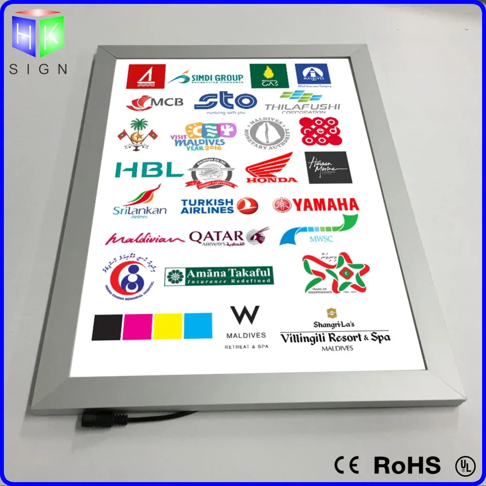 led advertising light boxes for movie light box use the acrylic light